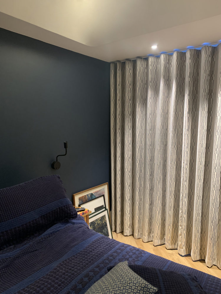 Margo Selby Collection - Wave curtains - Lora Steel Blue