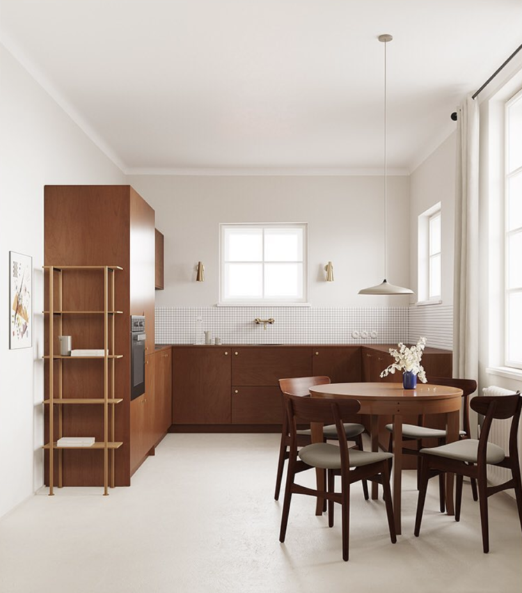 elegant kitchen design by Lis Design Studio based in Lviv Ukraine