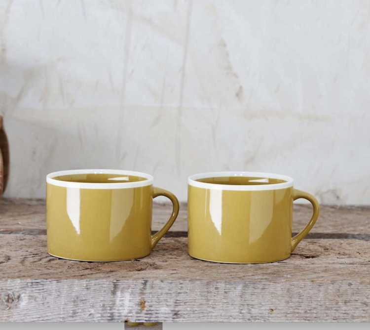 yellow mugs from nkuku