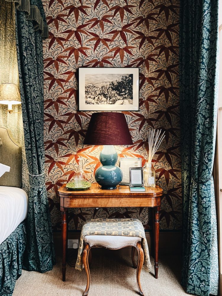William Morris bedroom by Brandon Schubert at wow!house at DCCH