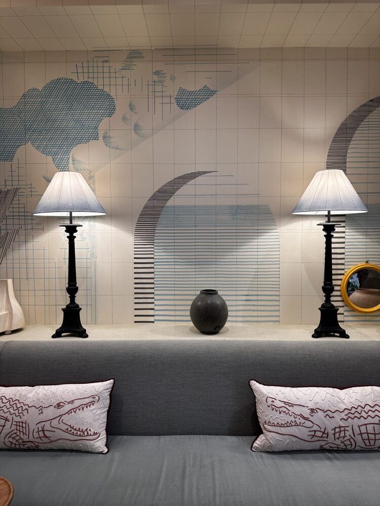 WOW!house 2023 De Gournay Morning Room by Waldo Works