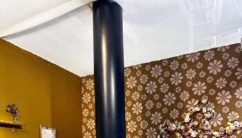 kws for alternative flooring quirky bloom in polenta at decorex 2023